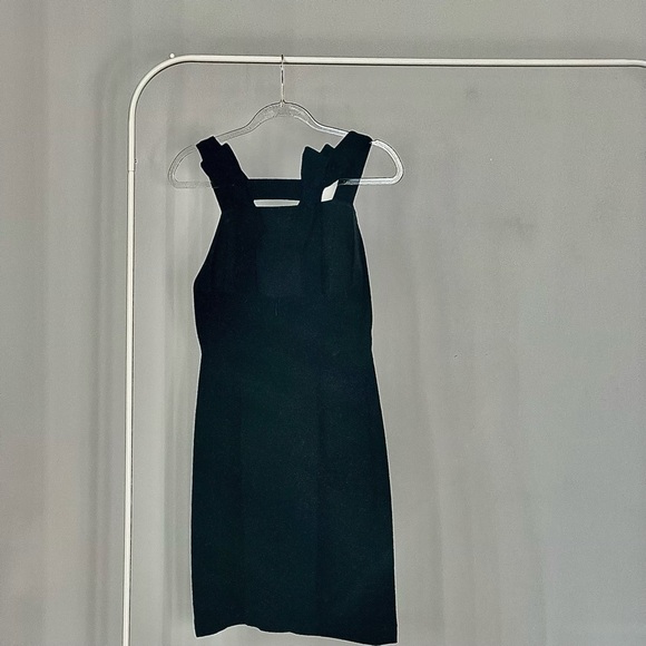 CLUB MONACO Black Dellena Cocktail Dress - Picture 3 of 9